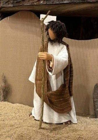 Jesus fastet in der Wüste